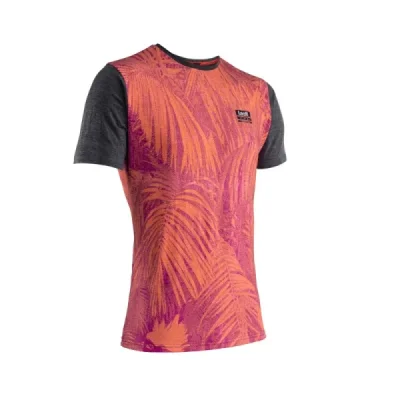 Leatt Koszulka Premium T-Shirt Jungle Grafitowy/Pomarańczowy/Różowy L (Casual) Leatt Koszulka Premium T-Shirt Jungle Grafitowy/Pomarańczowy/Różowy L (Casual)