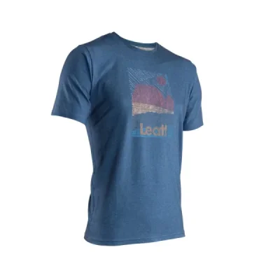 Leatt Koszulka Core T-Shirt Denim Niebieski L (Casual) Leatt Koszulka Core T-Shirt Denim Niebieski L (Casual)