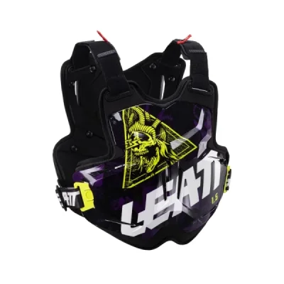 Leatt Osłona Klatki Piersiowej (Buzer) Chest Protector 1.5 Torque Uv Fioletowy/Żółty Fluo Uniwersalny Leatt Osłona Klatki Piersiowej (Buzer) Chest Protector 1.5 Torque Uv Fioletowy/Żółty Fluo Uniwersalny