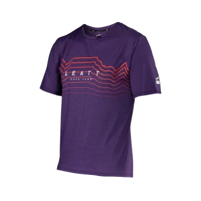 Leatt Koszulka Rowerowa Mtb Trail 1.0 X-Flow Jersey Velvet Fioletowy L Leatt Koszulka Rowerowa Mtb Trail 1.0 X-Flow Jersey Velvet Fioletowy L