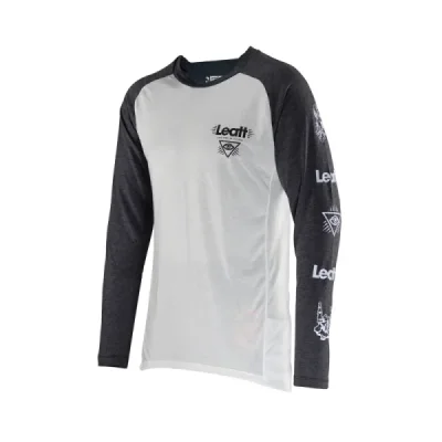 Leatt Koszulka Rowerowa Mtb Gravity 2.0 Jersey White Biały/Grafitowy Xl Leatt Koszulka Rowerowa Mtb Gravity 2.0 Jersey White Biały/Grafitowy Xl