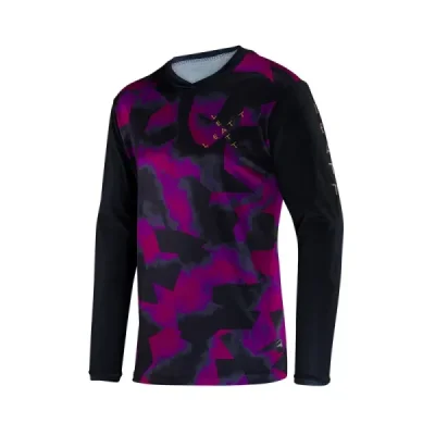 Leatt Koszulka Rowerowa Mtb Gravity 3.0 Jersey Purple Fioletowy/Czarny L Leatt Koszulka Rowerowa Mtb Gravity 3.0 Jersey Purple Fioletowy/Czarny L
