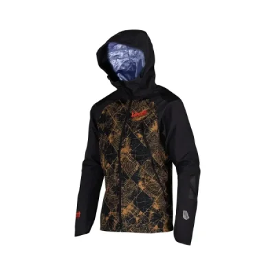 Leatt Kurtka Rowerowa Mtb Hydradri 4.0 Jacket Timber Czarny/Brązowy M