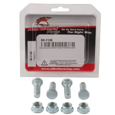 Szpilki i nakrętki koła przedniego/tylnego M10x1.25 Yamaha YFS 200 Blaster 95-06 - All Balls