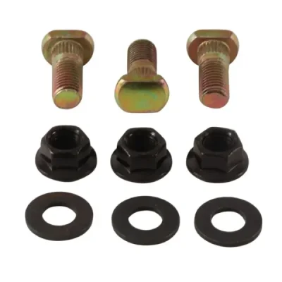 Szpilki, podkładki i nakrętki koła przedniego/tylnego M10x1.25 Suzuki LT-80 87-06, LT-Z 90 Quadsport 07-17 - All Balls