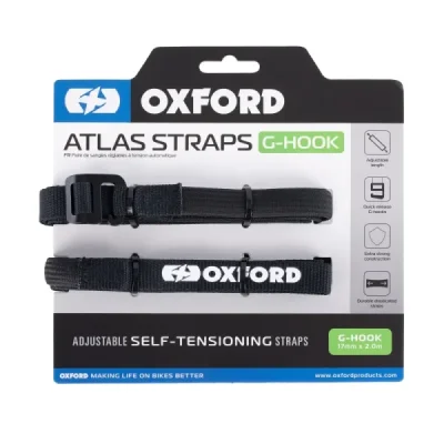 Pasy transportowe Atlas G-Hook 17mm x 2m czarne - Oxford Pasy transportowe Atlas G-Hook 17mm x 2m czarne - Oxford