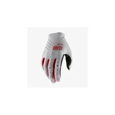 100 Procent Rękawice Cross/Enduro Sling Mx Grey Szary/Czarny/Czerwony L 100 Procent Rękawice Cross/Enduro Sling Mx Grey Szary/Czarny/Czerwony L