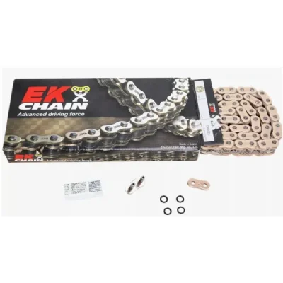Ek Łańcuch Napędowy Zvx3 Ultra Sport Nx-Ring 520Zvx3 120 Ogniw Złoty (Do 1200Ccm) (41,8Kn) (Made In Japan) (Zakuwka) Ek Łańcuch Napędowy Zvx3 Ultra Sport Nx-Ring 520Zvx3 120 Ogniw Złoty (Do 1200Ccm) (41,8Kn) (Made In Japan) (Zakuwka)