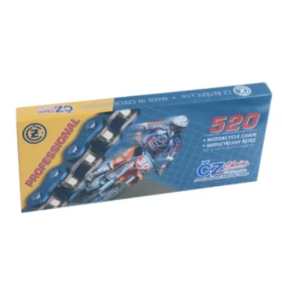 Cz Łańcuch Napędowy 520 M (104 Ogniw) Motocross Do 125 Ccm (2T), 250 Ccm (4T) (35,0 Kn) + Zapinka