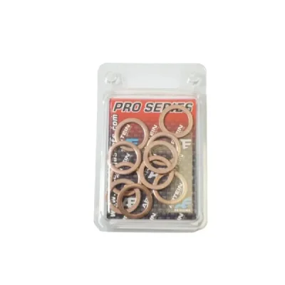 Artein Gaskets Podkładki Miedziane Kpl. 10 Szt. M14 (14 X 20 X 1,50 Mm) (Podkładka Miedziana) Copper Washers