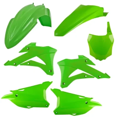 Zestaw plastików Body Kit Polisport zielony biały OEM - 91333 Zestaw plastików Body Kit Polisport zielony biały OEM - 91333