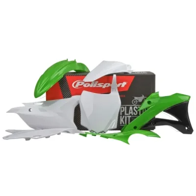 Zestaw plastików Body Kit Polisport zielono czarny (90632) Zestaw plastików Body Kit Polisport zielono czarny (90632)