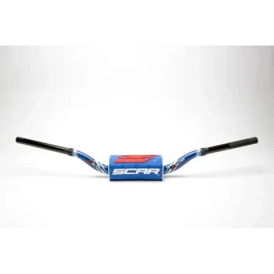 Kierownica Scar O2 gąbka niebieska Yamaha YZ YZF - S9182BL-BL