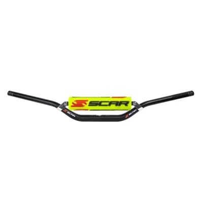Kierownica Scar X2 McGrath Short gąbka żółta - S9272Y