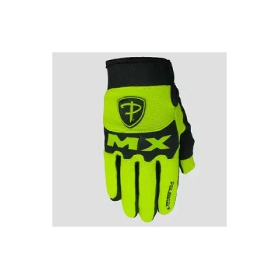 Polednik Rękawice / Rękawiczki Cross Model Mx Ii Baby/Junior/Kid (Dziecięce) Żółty Fluo 5
