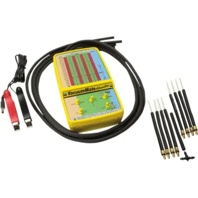 Wakuometr Vacuummate z wbudowaną baterią na 4 cyl - Optimate Tecmate Wakuometr Vacuummate z wbudowaną baterią na 4 cyl - Optimate Tecmate