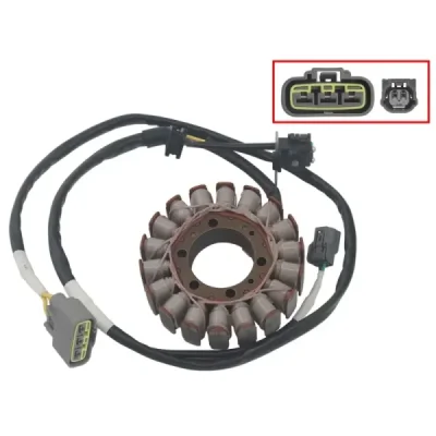 Bronco Uzwojenie Alternatora Stator Honda Trx 420 '14-'23 (Oem: 31120-Hr3-A41, 31120-Hr3-A42, 31120-Hr3-Ha1) (At-01495) Bronco Uzwojenie Alternatora Stator Honda Trx 420 '14-'23 (Oem: 31120-Hr3-A41, 31120-Hr3-A42, 31120-Hr3-Ha1) (At-01495)