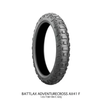 Opona Bridgestone Battlax AdventureCross AX41 100/90-19 57Q Przód TL DOT 29/2023 Opona Bridgestone Battlax AdventureCross AX41 100/90-19 57Q Przód TL DOT 29/2023
