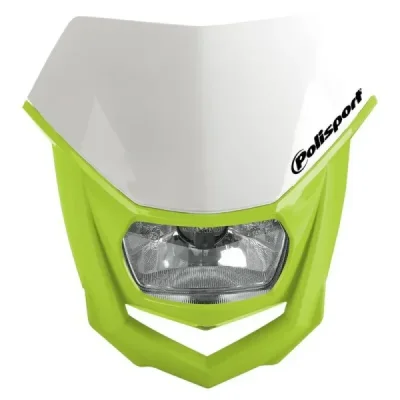 Reflektor przód Polisport Halo biały żółty (8657400042)