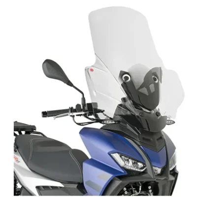 Szyba akcesoryjna Kappa Aprilia SR 125/200 GT 22-24 74x61cm przeźroczysta bez mocowania - 6711DTK