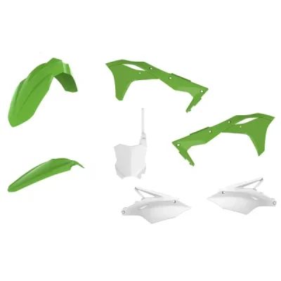 Zestaw plastików Body Kit Polisport zielono biały (90807) Zestaw plastików Body Kit Polisport zielono biały (90807)