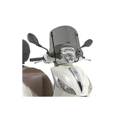 Szyba akcesoryjna Kappa Piaggio Medley 125-150 16-19 22,5x44cm przyciemniana bez mocowania - 5612SK Szyba akcesoryjna Kappa Piaggio Medley 125-150 16-19 22,5x44cm przyciemniana bez mocowania - 5612SK