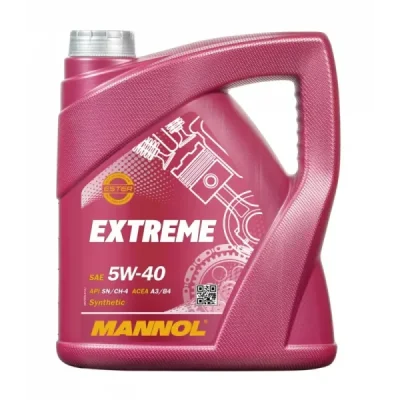 Olej silnikowy Extreme 5W40 syntetyk 4L - Mannol