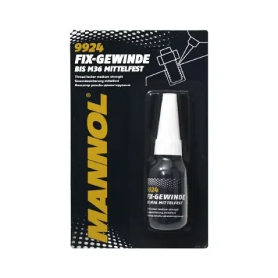 Klej do gwintów Fix Gewinde mittelfest niebieski średni 10ml - Mannol