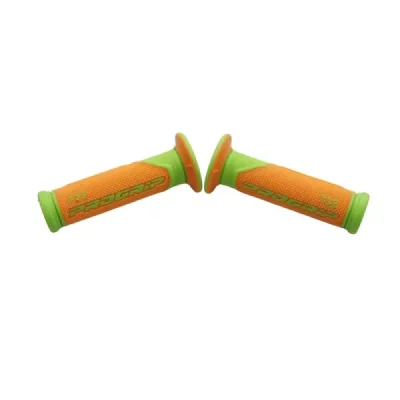 Manetki PG732 Road dwuskładnikowe pomarańczowo-zielone fluo 22+25mm dł.125mm - PRO GRIP Manetki PG732 Road dwuskładnikowe pomarańczowo-zielone fluo 22+25mm dł.125mm - PRO GRIP