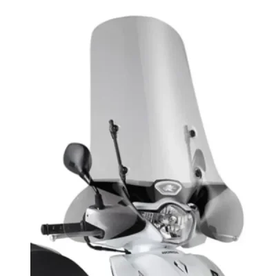 Szyba akcesoryjna Kappa  Honda SH 125i 150i 2012-2019 72x71 cm przeźroczysta (1117AK)