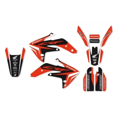 Blackbird Komplet Naklejek (Oklein) Honda Crf 150 '07-'24 Dream 4 Czerwony