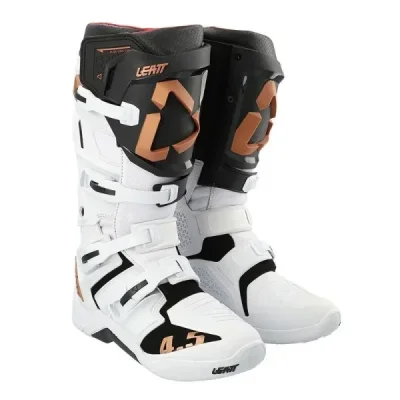 Leatt Buty Cross 4.5 Boots White Biały/Czarny/Złoty 48 / 31.5 Cm Leatt Buty Cross 4.5 Boots White Biały/Czarny/Złoty 48 / 31.5 Cm