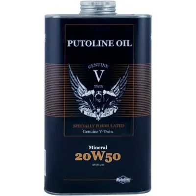 Olej silnikowy Genuine V-Twin 20W50 mineralny 1L - Putoline