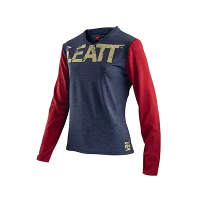 Leatt Koszulka Rowerowa Damska Mtb 2.0 Long Jersey Cooper Granatowy/Czerwony Xs Leatt Koszulka Rowerowa Damska Mtb 2.0 Long Jersey Cooper Granatowy/Czerwony Xs
