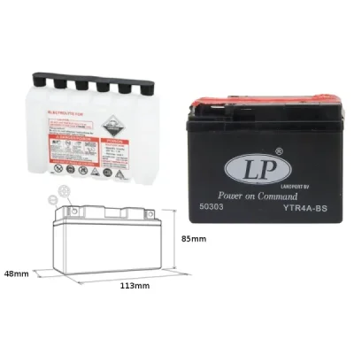 Akumulator bezobsługowy 12V 2.3Ah Landport YTR4A-BS (YTR4ABS L)