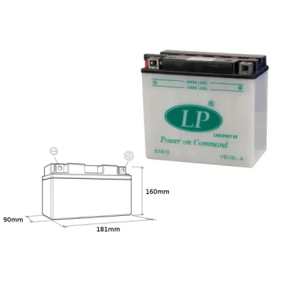 Akumulator standardowy Landport YB18L-A 12V 18Ah (YB18LA L)