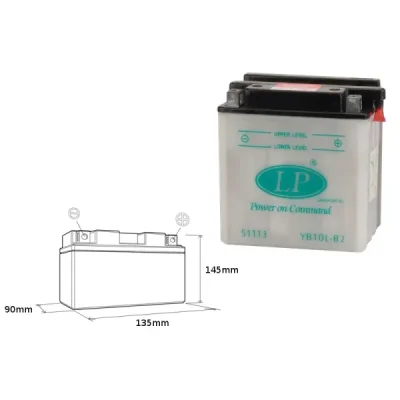 Akumulator standardowy 12V 11 Ah Landport YB10L-B2 (YB10LB2 L) Akumulator standardowy 12V 11 Ah Landport YB10L-B2 (YB10LB2 L)