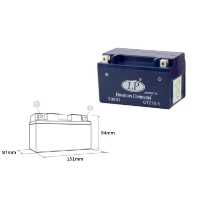 Akumulator żelowy Landport GTZ10-S YTZ10-S 12V 8,6Ah (GTZ10S L)