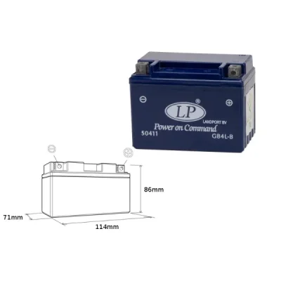 Akumulator żelowy 12V 4 Ah Landport GB4L-B YB4L-B 12V 4Ah (GB4LB L) Akumulator żelowy 12V 4 Ah Landport GB4L-B YB4L-B 12V 4Ah (GB4LB L)