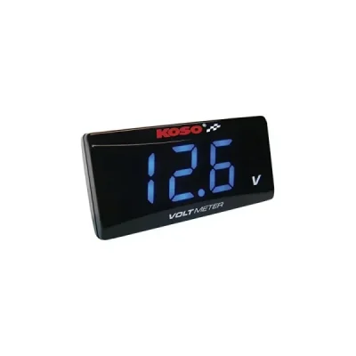 Woltomierz Koso Super Slim niebieskie cyfry (BA024B00)