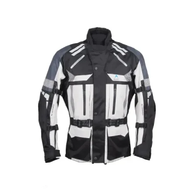 Roleff Kurtka Tekstylna Długa Model Ro775 (3W1) Czarny/Biały Xl