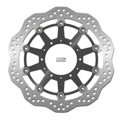 Tarcza hamulcowa przód DL 650/1000/1050 V-Strom ABS/XT/Adventure/Explorer 310x121,5x5 mm wave pływająca środek aluminiowy - NG