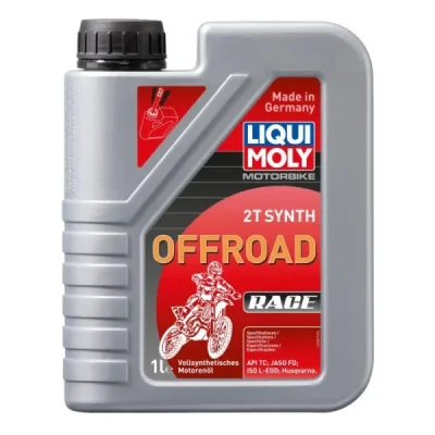 Olej silnikowy Motorbike 2T Offroad Race syntetyk 1L - Liqui Moly Olej silnikowy Motorbike 2T Offroad Race syntetyk 1L - Liqui Moly