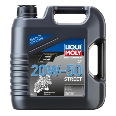 Olej silnikowy Motorbike Street 20W50 mineralny 4L - Liqui Moly