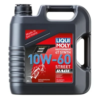 Olej silnikowy Motorbike Race 10W60 syntetyk 4L - Liqui Moly