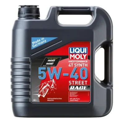 Olej silnikowy Motorbike Race 5W40 syntetyk 4L - Liqui Moly