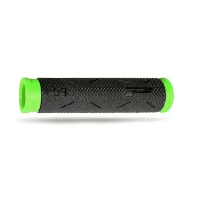 Manetki PG807 czarny/zielony fluo 22+22mm dł.120mm dwuskładnikowe - PRO GRIP