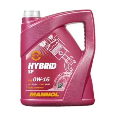 Olej silnikowy Hybrid 0W16 syntetyk 5L - Mannol Olej silnikowy Hybrid 0W16 syntetyk 5L - Mannol