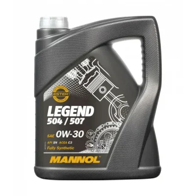 Olej silnikowy Legend 504/507 0W30 syntetyk 5L - Mannol Olej silnikowy Legend 504/507 0W30 syntetyk 5L - Mannol