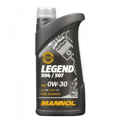 Olej silnikowy Legend 504/507 0W30 syntetyk 1L - Mannol Olej silnikowy Legend 504/507 0W30 syntetyk 1L - Mannol